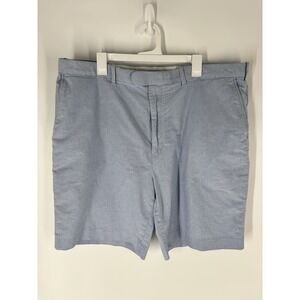 Polo‎ Ralph Lauren Mens Chambray Chino Shorts Size 44 Blue 9 Inch Inseam Preppy